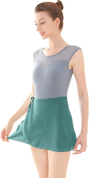 Women Chiffon Wrap Ballet Dance Skirt