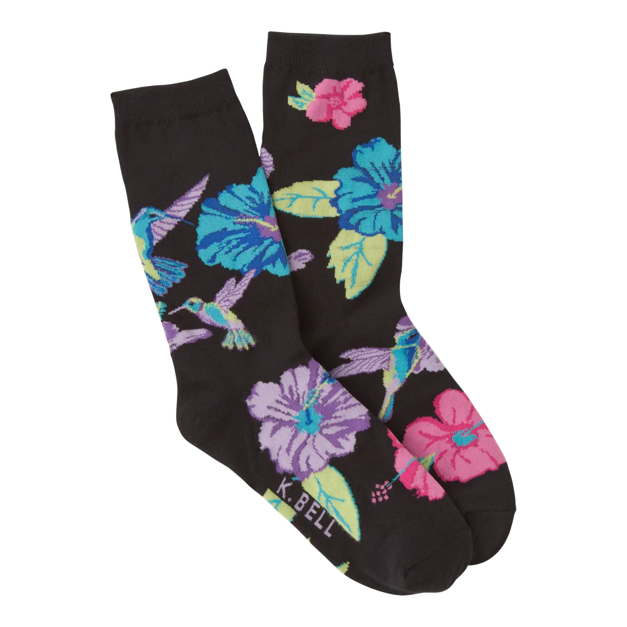 Women's Hummingbirds Crew Socks ^
